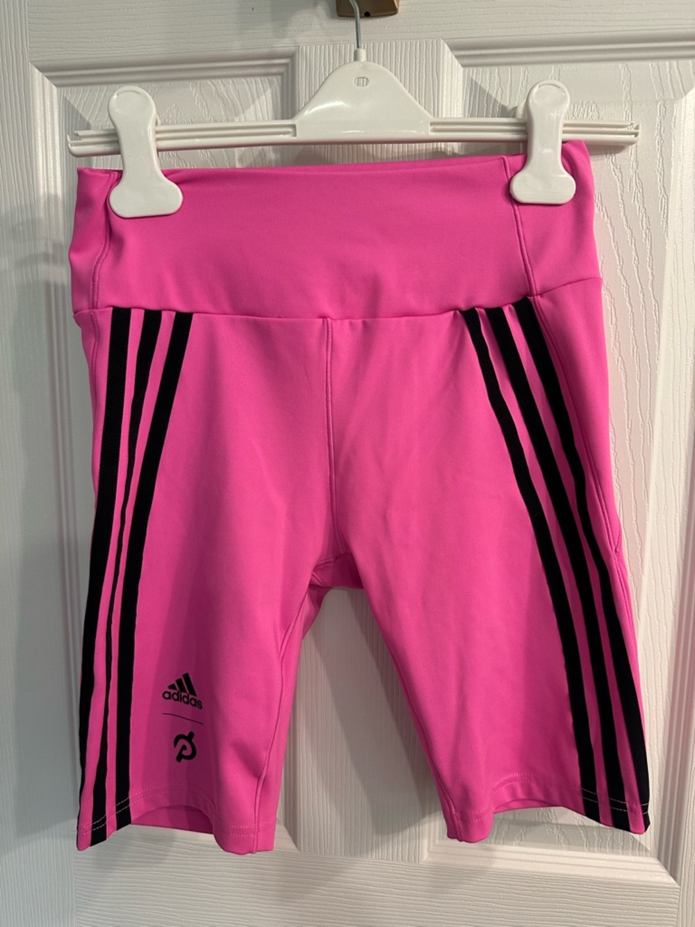 Adidas Hot Pink Peloton Biker Shorts